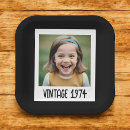 Search for retro paper plates Vintage