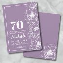 Recherche de beau pourpre invitations Pour elle