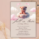 Search for bear baby girl shower invitations Script