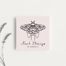 Search for butterfly design business cards Pink