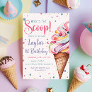 Recherche de scoop invitations Glace pastel