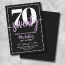 Search for grandmas 70th birthday invitations For her
