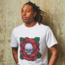 Recherche de crâne rouge tshirts Rose