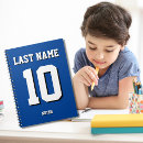 Search for football notebooks Blue