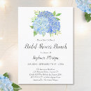 Recherche de blue hydrangea bridal shower invitations Fleurs