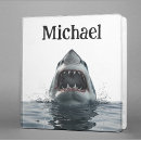 Search for sharks binders Great white shark