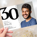 Recherche de de 30 ans anniversaire invitations Simple