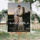Search for photo welcome wedding signs White