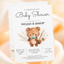 Search for cute teddy bear baby shower invitations Simple