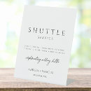 Search for transportation wedding signs Modern minimalist