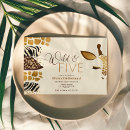 Search for gold leopard invitations Gender neutral