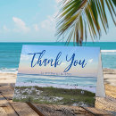 Search for beach wedding thank you cards Seaside