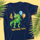 Search for dinosaur birthday kids tshirts Boy