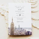 Search for new york city wedding invitations Destination