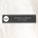 Search for black name plates Minimalist