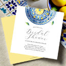 Search for blue and yellow bridal shower invitations Bride