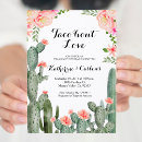 Search for cactus engagement party invitations Mexican