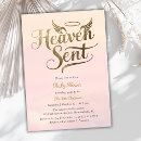 Search for heaven sent invitations Pink