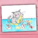 Recherche de jeu de chat cartes postales Mignon