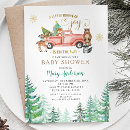 Search for christmas tree baby shower invitations A bundle of joy
