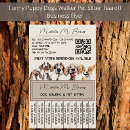 Search for puppy flyers Dog walker