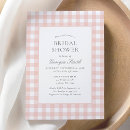 Search for girls bridal shower invitations Blush pink