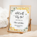 Search for gender reveal welcome signs Elegant