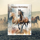 Search for rodeo birthday cards Horse