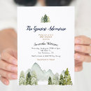Search for woodsy invitations Mountain