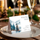 Search for pine tree thank you cards Winter