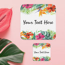 Search for tropical hibiscus stickers Palm leaves