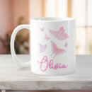 Search for pink butterfly mugs Girl