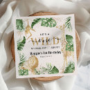 Recherche de jungle serviettes Premier anniversaire
