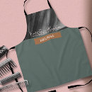 Search for light green aprons Elegant