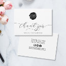Search for script logo cards Simple