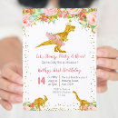 Search for trex invitations Dinosaur