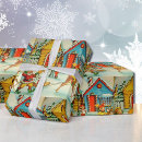 Recherche de elfes papier cadeau Renne