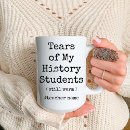 Search for history students mugs School