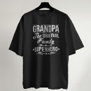 Search for funny superhero tshirts Grandpa