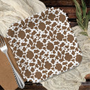 Search for brown cow paper plates Cowhide
