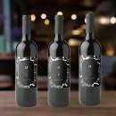Search for halloween wedding wine labels Modern elegant