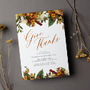 Search for leaf thanksgiving invitations Stylish