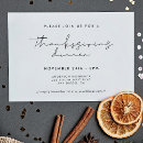 Search for modern thanksgiving invitations Party
