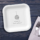 Search for retro wedding plates Black and white