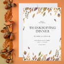 Search for autumn leaves thanksgiving invitations Fall colours