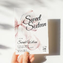 Search for sixteen invitations Girly