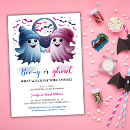Search for halloween gender reveal invitations Boo y or ghoul