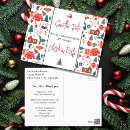 Search for christmas party save the date postcards Modern