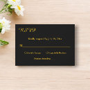 Search for gold rsvp cards Formal