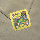 Search for funny fruit stickers Yellow and green